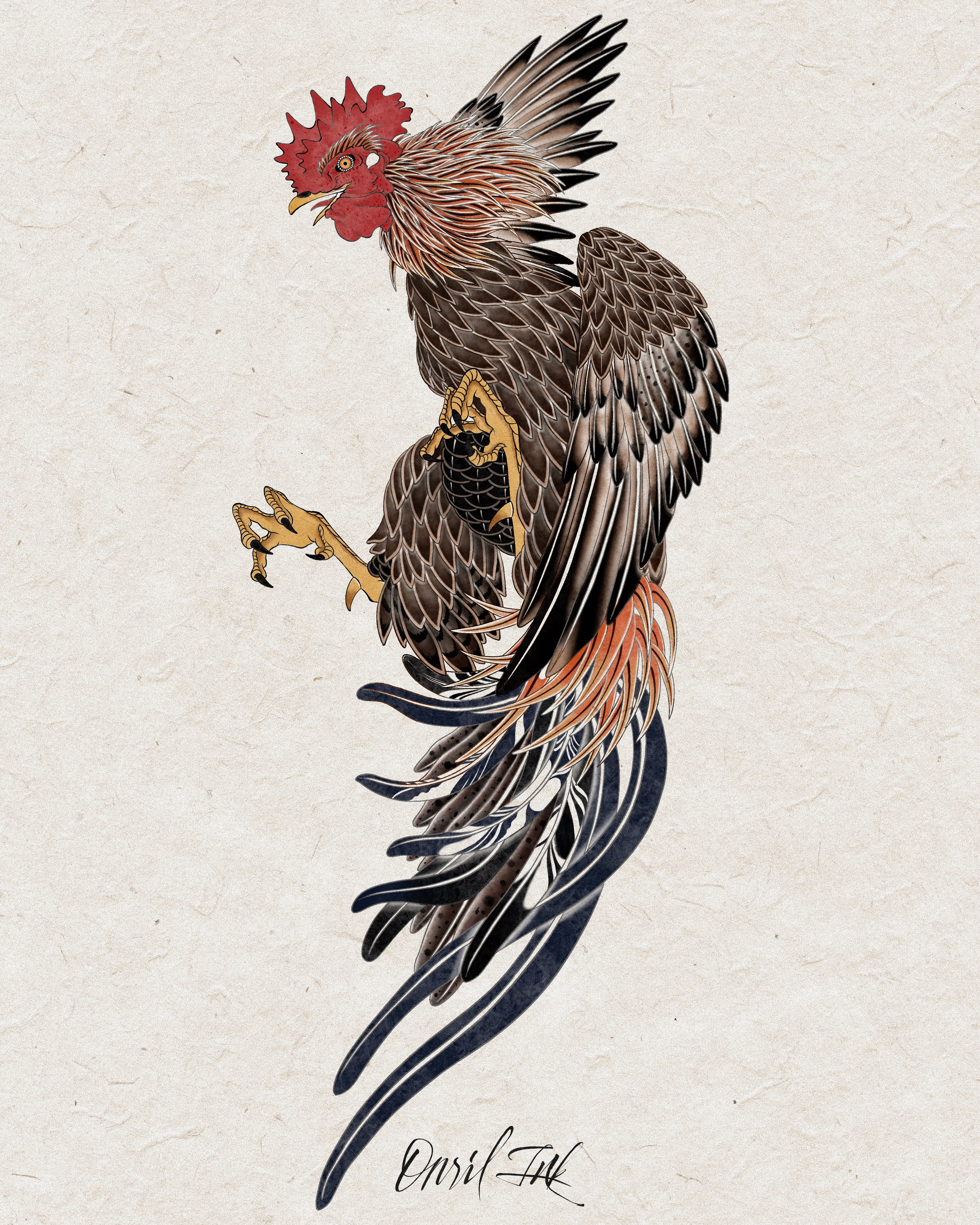 Fighting Rooster