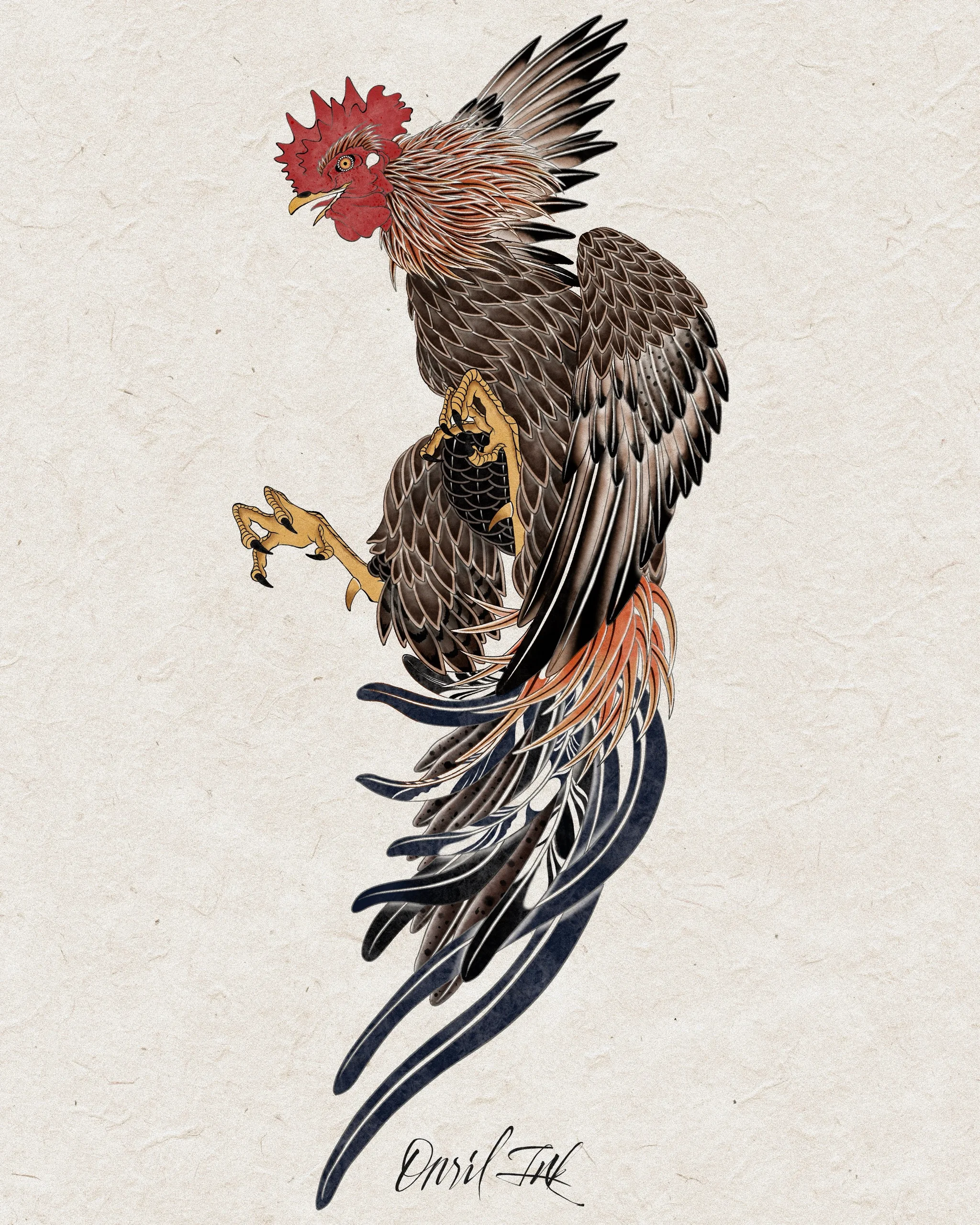 Fighting Rooster