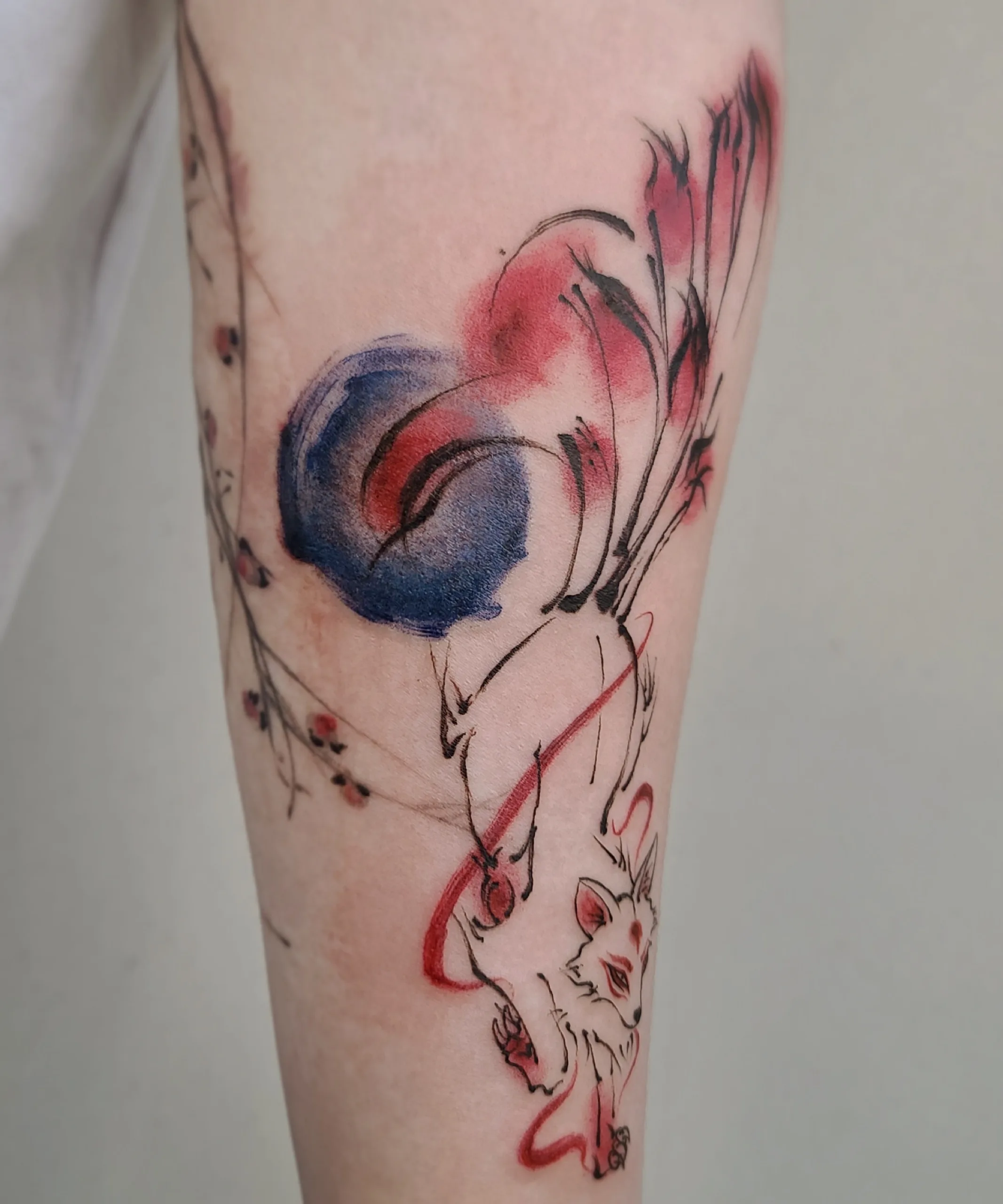 Gumiho — Gumiho tattoo detail