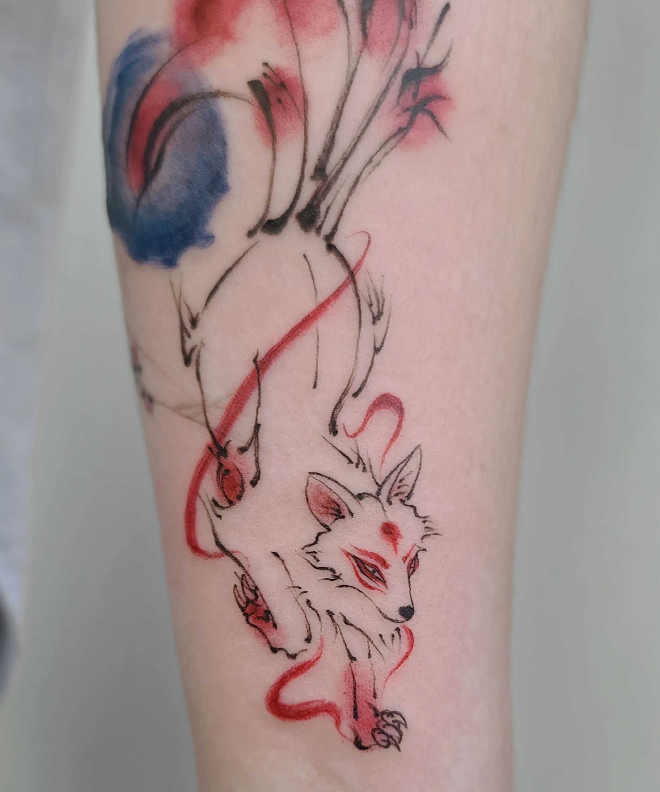 Gumiho — Gumiho tattoo on skin